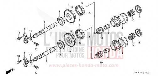 BALANCER SHAFT ST1300A2 de 2002